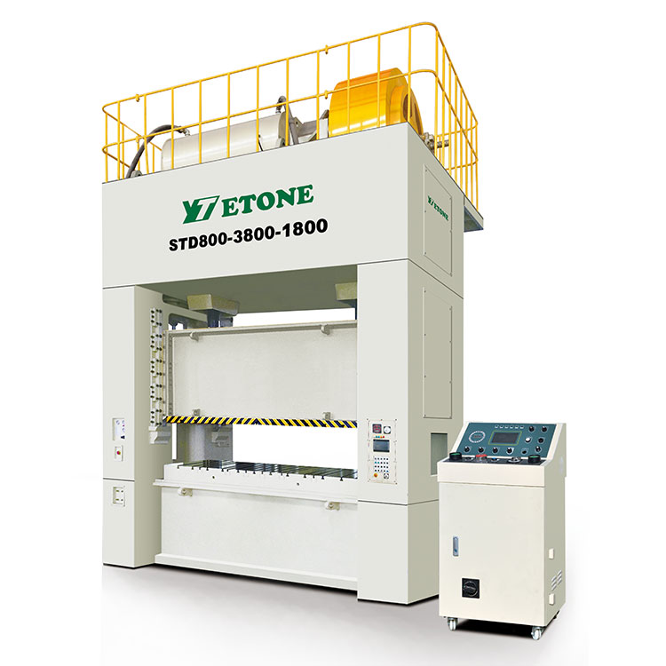 Rak glidande dubbelvev Power Press